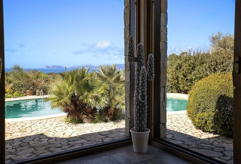 Clicksardegna Villa Paraiba Fronte Mare Per 12 Persone アルゲーロ